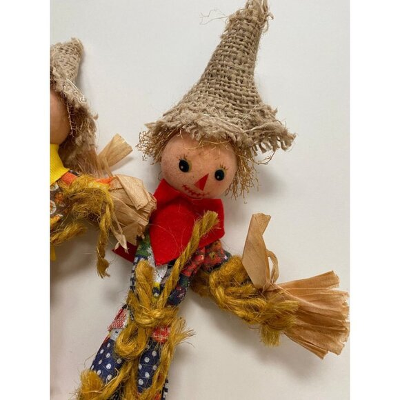 Scarecrow Fall Autumn Halloween Decorations Cute 90s - Picture 2 of 5